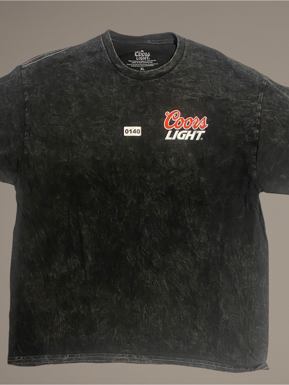 Coors Light Racing Short Sleeve Tee Size XL